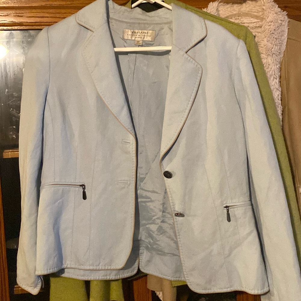Blue petite blazer
